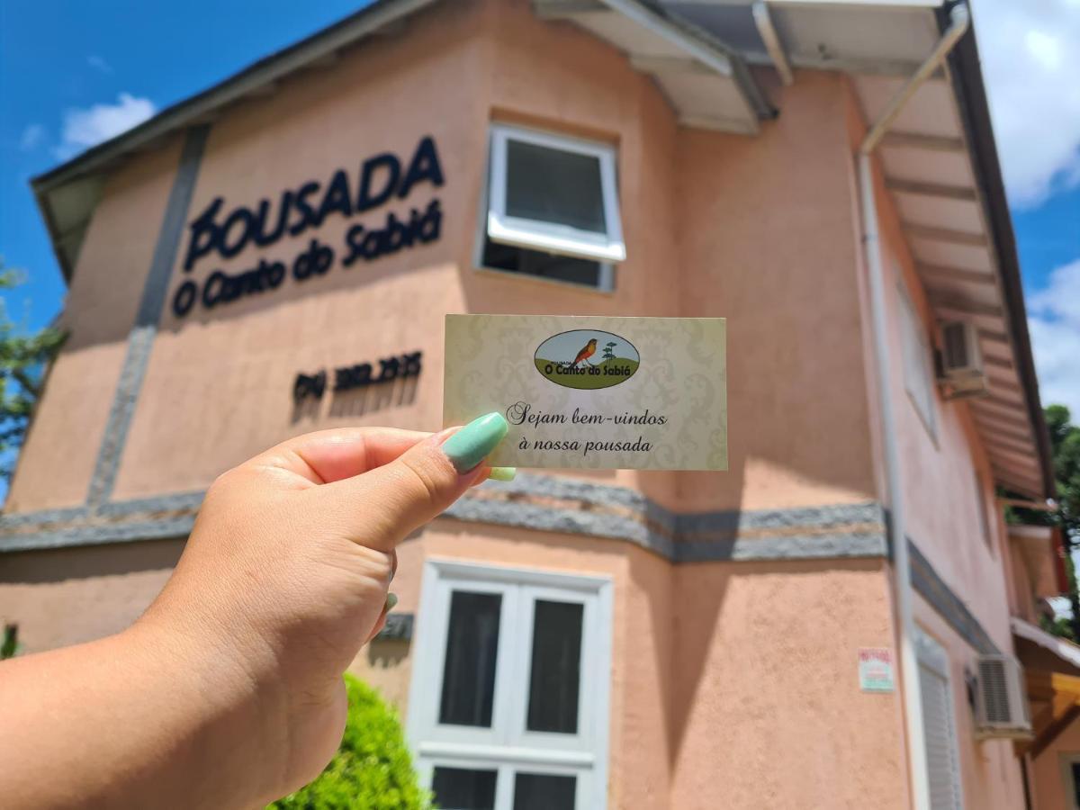 Pousada O Canto Do Sabia Canela Kültér fotó
